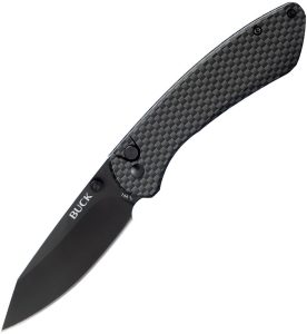 BU744CFS.jpg Buck Sovereign Carbon Fiber Button Lock Knife