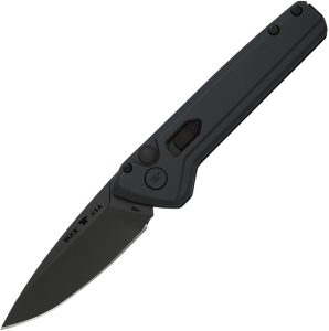 Buck Auto Deploy Button Lock - Black Cerakote