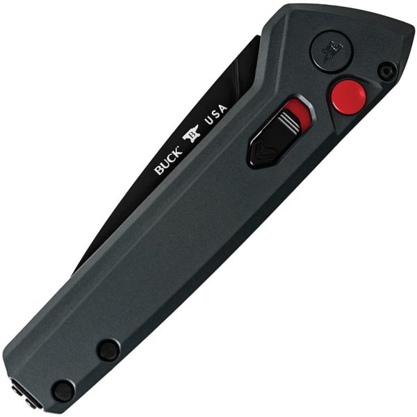 Buck Auto Deploy Button Lock - Sniper Gray