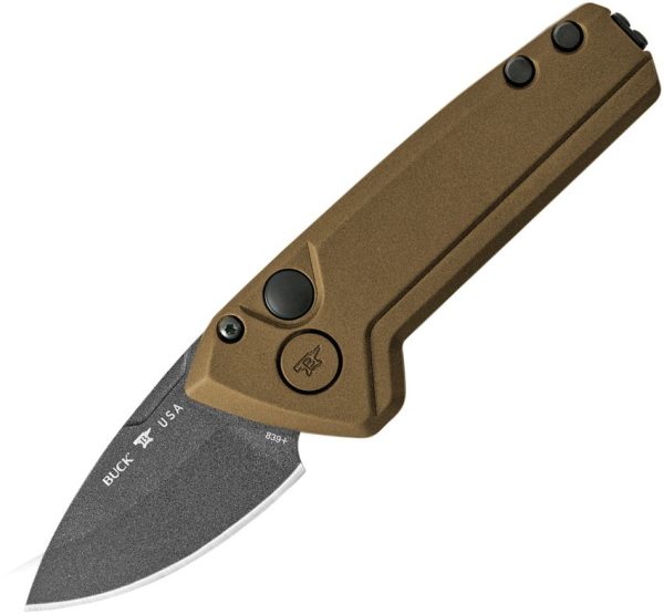 BU839BRS1.jpg Buck Auto Mini Deploy Burnt Bronze - 154CM