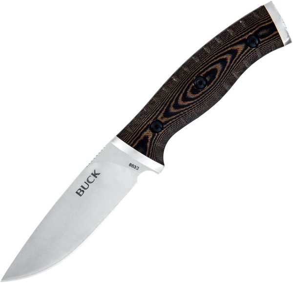 BU853BRS.jpg Buck Small Selkirk Fixed Blade - 420HC Micarta Handle