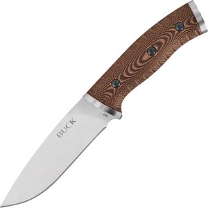 Buck Selkirk Survival Knife - 420HC Full Tang Micarta