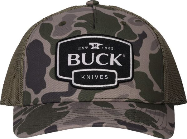 BU89177.jpg Buck Duck Camo Hat Marsh - Green Ripstop Adjustable