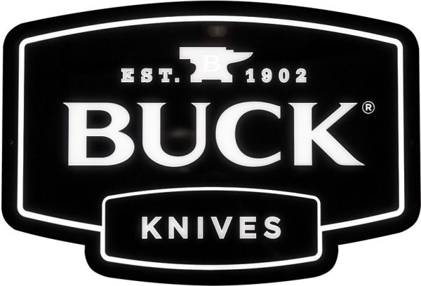 Buck Illuminated LED Sign - Aluminum and Acrylic