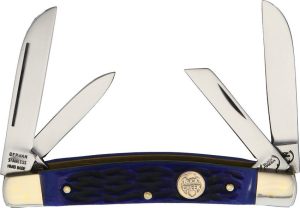 Buck Creek Little Bear and Bull Blue Bone Knife