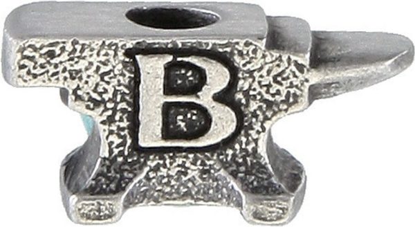 BUMP.jpg Buck Mini Bead Pewter 1/8 Inch Hole