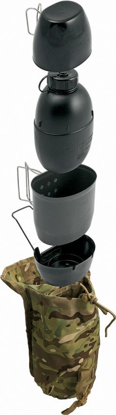 Bushcraft Dragon Cooking System Multicam Multi-Fuel Stainless