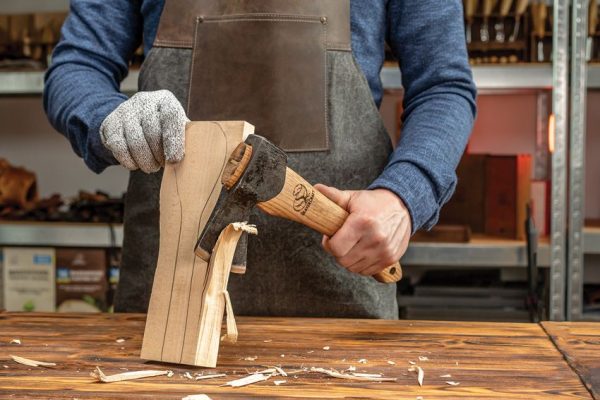 BEAVERCRAFT Bushcraft Carving Hatchet Forged Carbon Steel