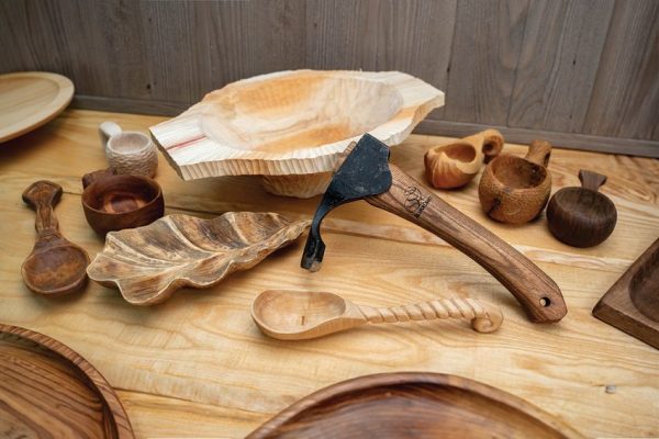 BEAVERCRAFT Bushcraft Carving Adze Forged Carbon Steel