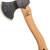 BEAVERCRAFT Bushcraft Splitting Hatchet Forged Carbon Steel