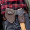 BEAVERCRAFT Bushcraft Splitting Hatchet Forged Carbon Steel