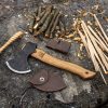 BEAVERCRAFT Bushcraft Splitting Hatchet Forged Carbon Steel