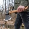 BEAVERCRAFT Bushcraft Splitting Hatchet Forged Carbon Steel