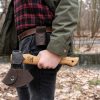 BEAVERCRAFT Bushcraft Splitting Hatchet Forged Carbon Steel