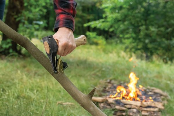 BEAVERCRAFT Bushcraft Bearded Hatchet Forged Carbon Steel