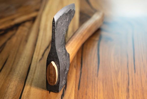 BEAVERCRAFT Bushcraft Bearded Hatchet Forged Carbon Steel