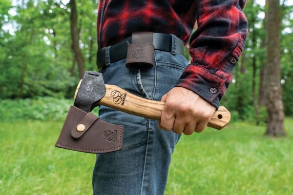 BEAVERCRAFT Bushcraft Bearded Hatchet Forged Carbon Steel
