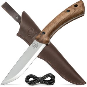 BeaverCraft Dune 5 inch Fixed Blade Bushcraft Knife