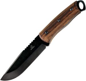 BeaverCraft Dusk 5 inch Black Bushcraft Fixed Blade