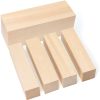 BeaverCraft Basswood Carving Block Set 5-Piece