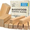 BeaverCraft Basswood Carving Block Set 10-Piece