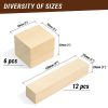 BeaverCraft Basswood Carving Block Set - 18 Pieces