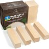BeaverCraft Basswood Carving Block Set 5-Piece