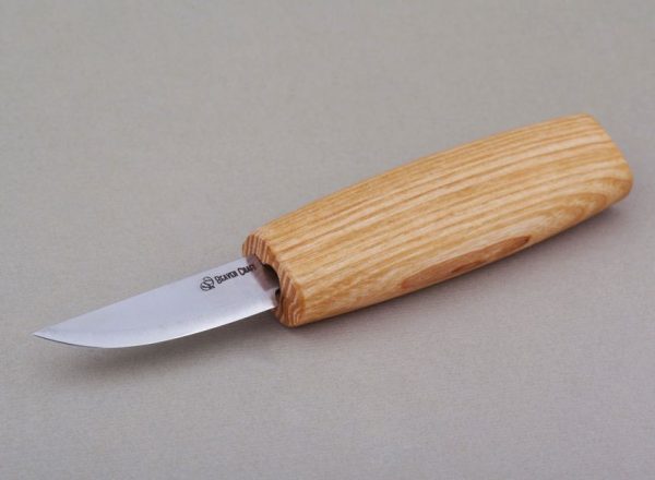 BeaverCraft Small Sloyd Whittling Knife - Ash Handle