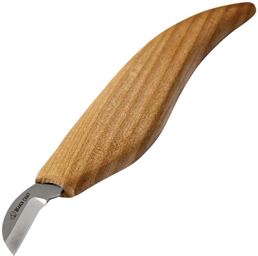 BVRC6.jpg Beavercraft Small Chip Carving Knife 1.06" High Carbon Steel Blade