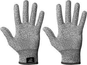 BVRCRGL.jpg BeaverCraft Cut Resistant Gloves Large - Gray