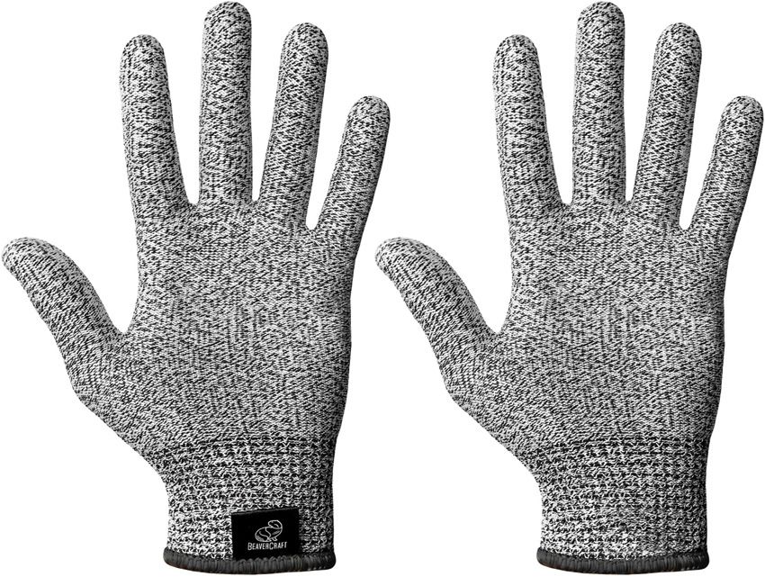 Beavercraft Cut Resistant Gloves Large Gray