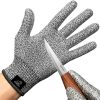 BeaverCraft Cut Resistant Gloves Large - Gray