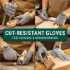BeaverCraft Cut Resistant Gloves Large - Gray