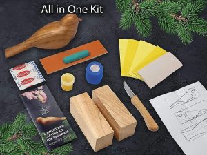 BVRDIY01.jpg BeaverCraft Comfort Bird Carving Kit - Beginner Complete