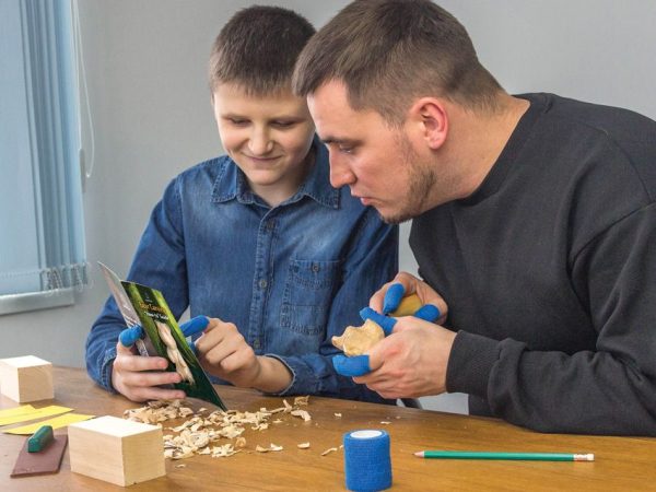 BeaverCraft Bear Carving Kit - C17P Detail Knife