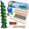 BeaverCraft Spruce Tree Kit - Kids Whittling Knife