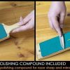 Beavercraft Leather Strop - Double Sided w/Compound
