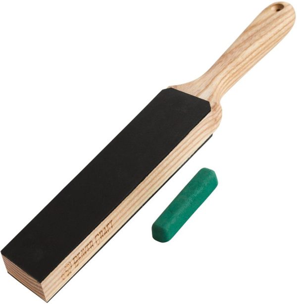 Beavercraft Leather Paddle Strop - w/Compound