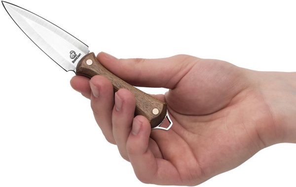 Beavercraft Dagger Neck Knife - 2.88in Stainless
