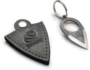 BVRPK1.jpg Beavercraft Small Keychain Knife X50CrMoV15 Stainless