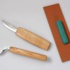 Beavercraft Spoon Carving Set 4-Piece with Strop