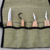 Beavercraft 4-Knife Carving Set with Tool Roll