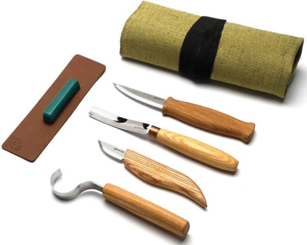 Beavercraft Spoon and Kuksa Carving Set 7-Piece