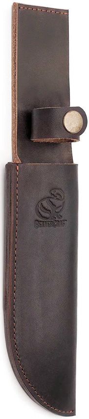 Beavercraft Tactical Fixed Blade Walnut Handle