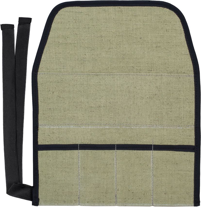 Beavercraft 4 Pocket Canvas Tool Roll 13.19" x 11.02"