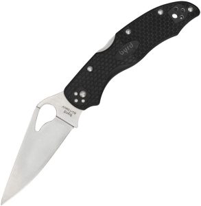 Byrd Harrier 2 Lockback Folding Knife 8Cr13MoV Black FRN