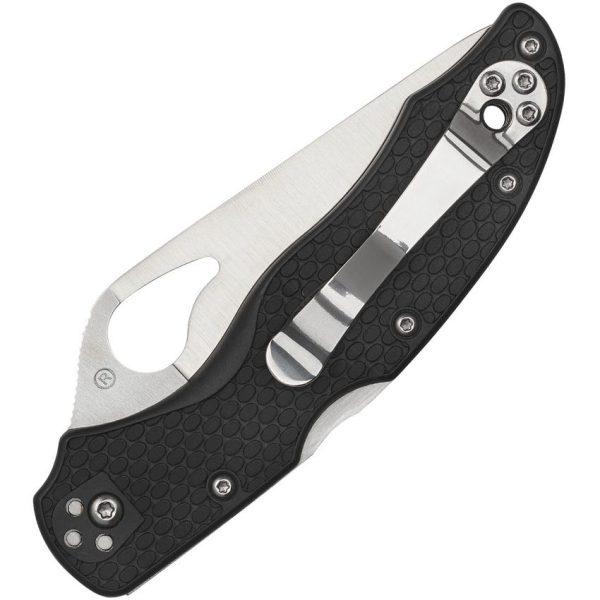 Byrd Harrier 2 Lockback Folding Knife 8Cr13MoV Black FRN