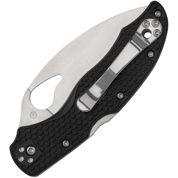BY01PBKWC2_add_01.jpg Byrd Harrier 2 Lockback Folding Knife 3.38" Satin Wharncliffe Blade, Black FRN Handle