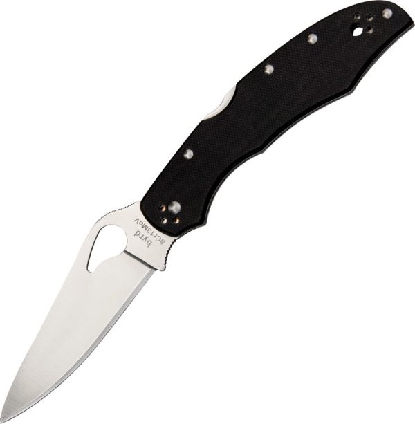 Byrd Cara Cara 2 Lockback Folding Knife 8Cr13MoV Black G-10