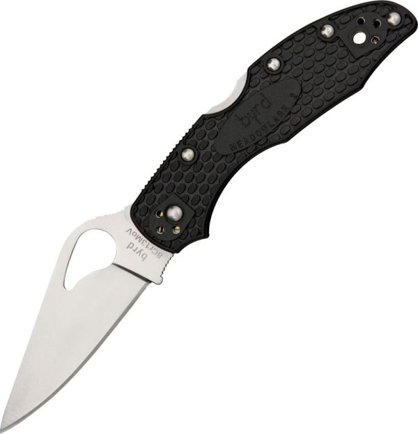 Byrd Meadowlark 2 Lockback Folding Knife 8Cr13MoV Black FRN